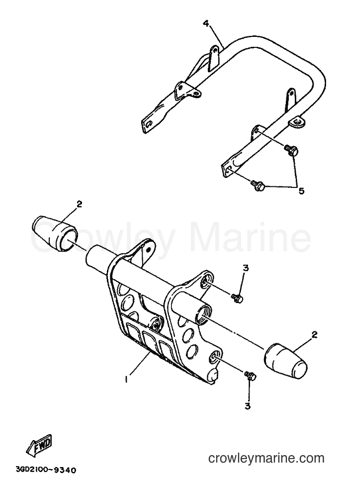 1992 ATV YFM350X - YFM350X (3GDA) [010] - GUARD