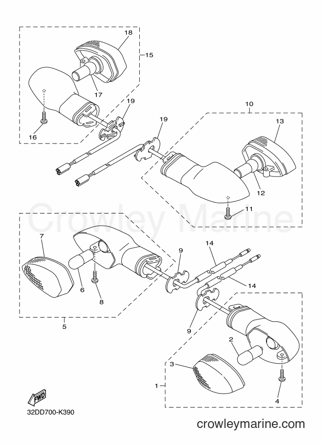 2011 Dirt Bike WR250R - WR250R (32DF) [040] - FLASHER LIGHT
