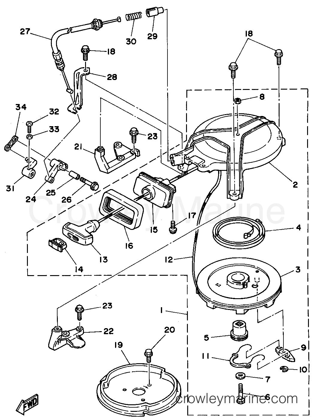 Yamaha Motors 8MLHS - STARTER