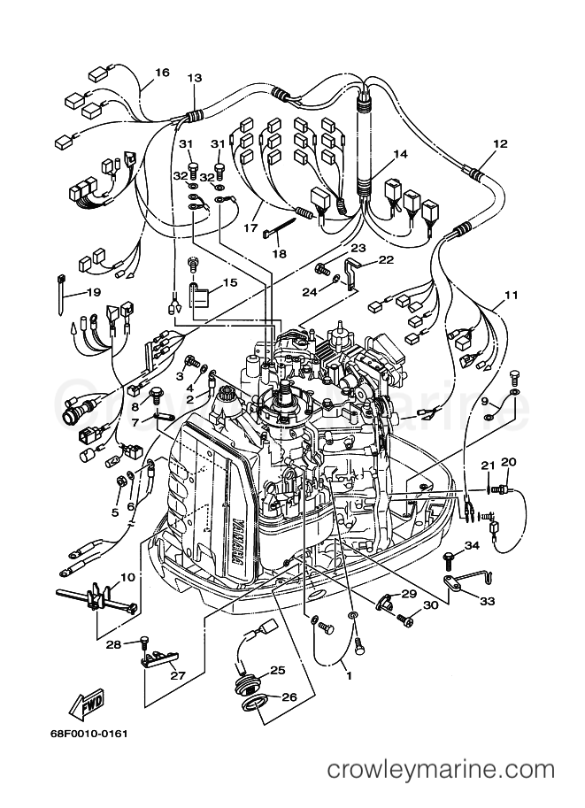 Yamaha Motors Z200N (68F) [04A] - ELECTRICAL 2