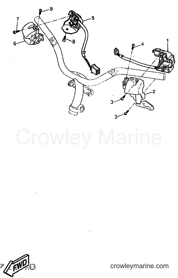 1997 Scooter YQ50 - YQ50 (5BS1) [999] - HANDLE SWITCH & LEVER