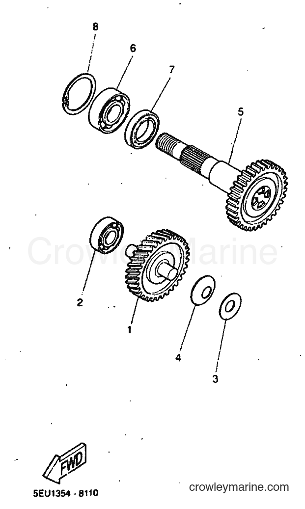 1999 Scooter YH50 - YH50 (5JB2) [030] - TRANSMISSION