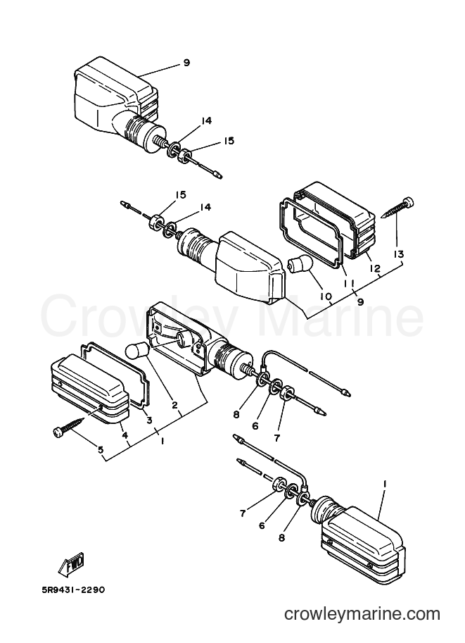 1999 Street Bike RX115 - RX115 (5FS2) [010] - FLASHER LIGHT