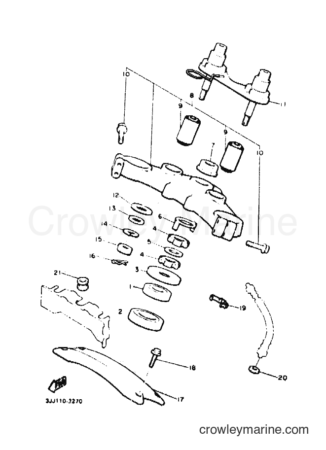 1992 Cruiser XVZ13TD - XVZ13TD (3JJC) [010] - STEERING