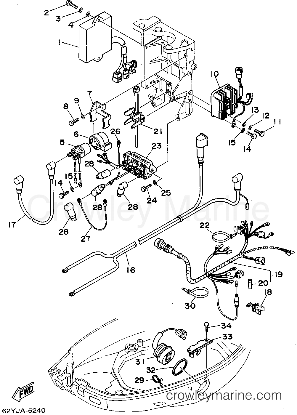 Yamaha Motors F50TLHT - ELECTRICAL 2