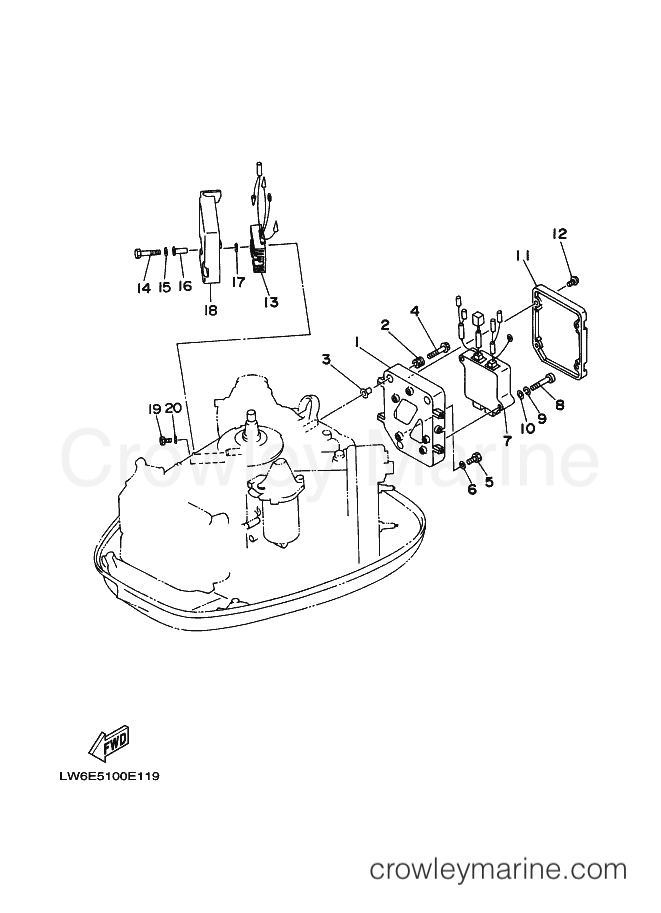 Yamaha Motors 115B (6E5) [080] - ELECTRICAL 1