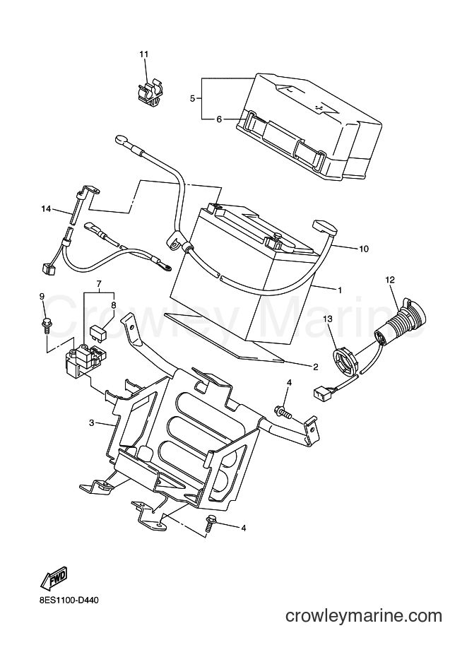 Yamaha Motors RSV10 (8FM1) [010] - ELECTRICAL 2