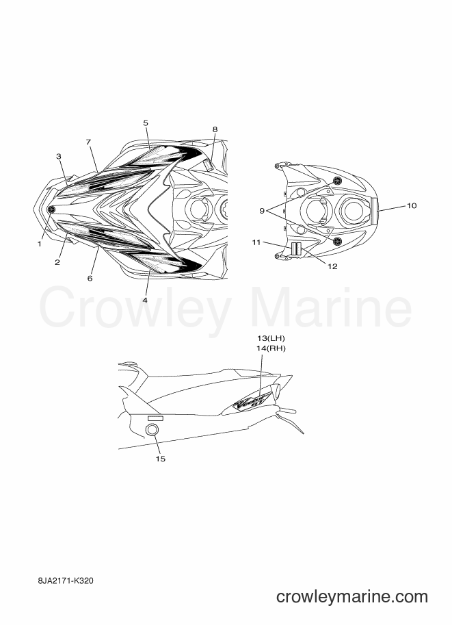 2011 Snowmobile RS10GT - RS10GT (8JA2) [020] - EMBLEM