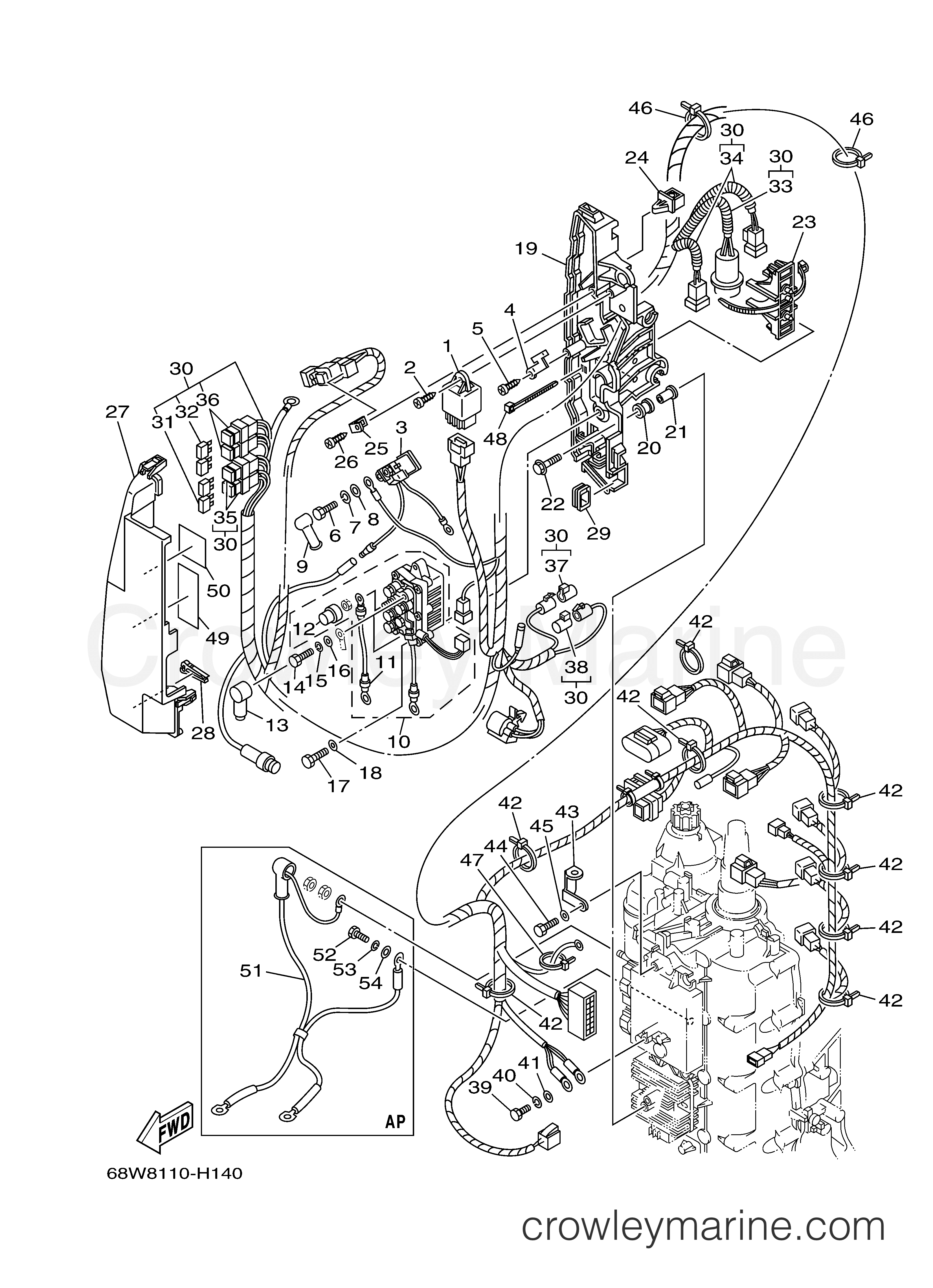 Yamaha Motors LF115TXR - ELECTRICAL 2