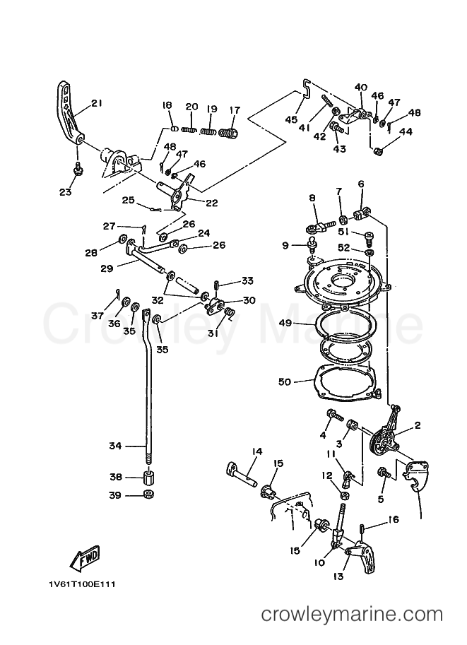 Yamaha Motors C25MHU (61R0) [020] - CONTROL