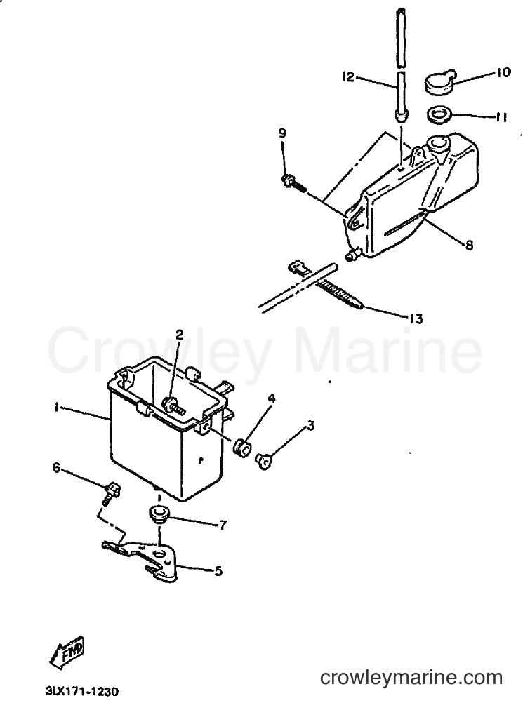Yamaha Motors FZR1000 (3LKF) [010] - SIDE COVER 2