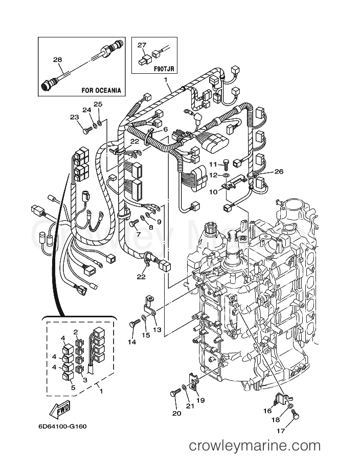 Yamaha Motors F90TXRG (6D84) [060] - ELECTRICAL 3