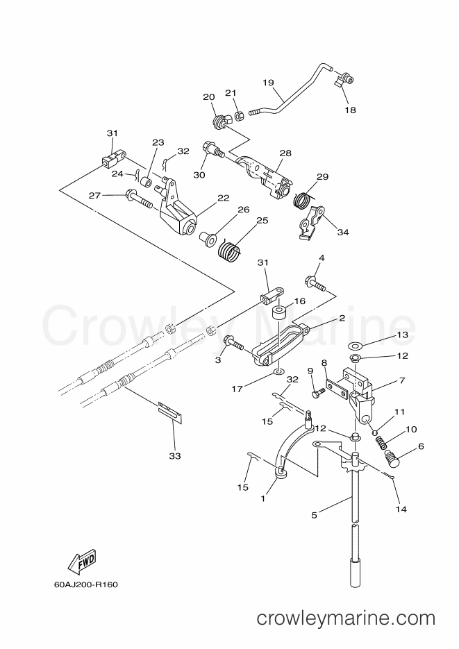 Yamaha Motors FT50CETL (61SG) [360] - CONTROL