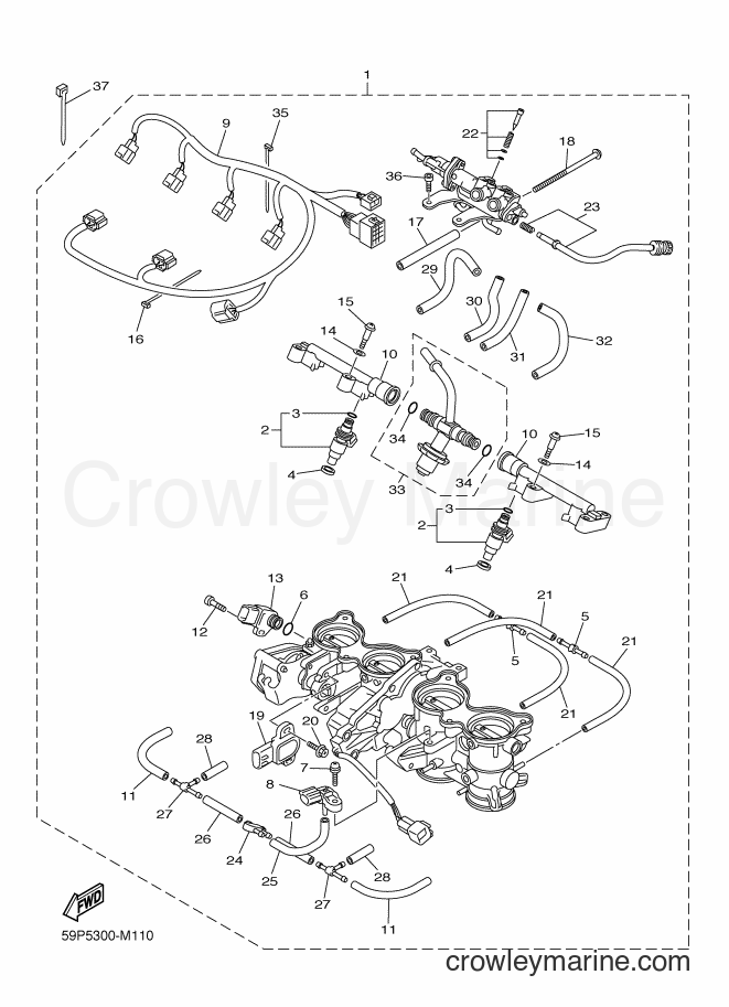 2015 Street Bike FZ8-SA - FZ8-SA (1BDA) [050] - INTAKE 2