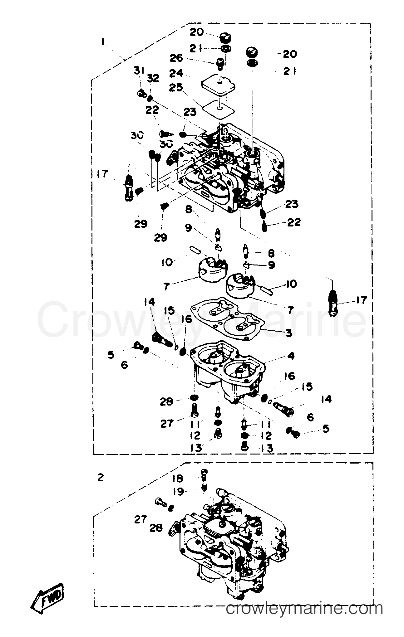 Yamaha Motors C115TXRR - CARBURETOR