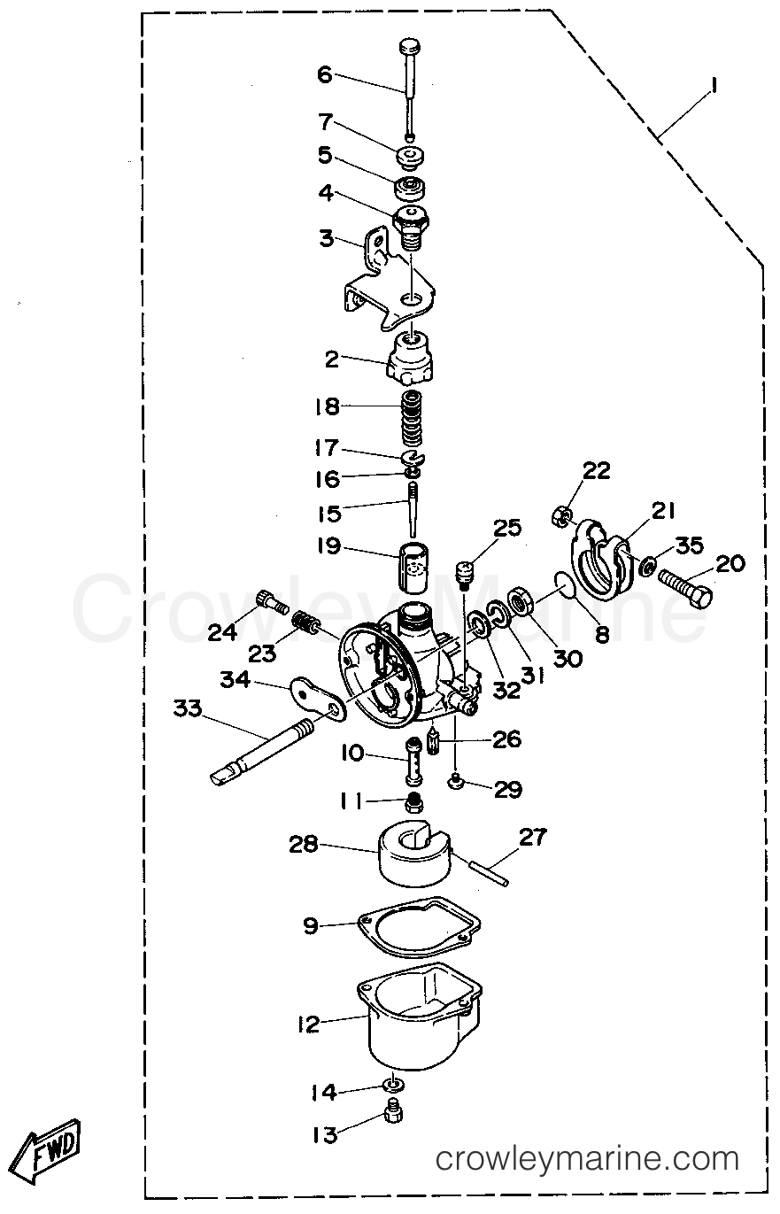 Yamaha Motors 2MSHT - CARBURETOR