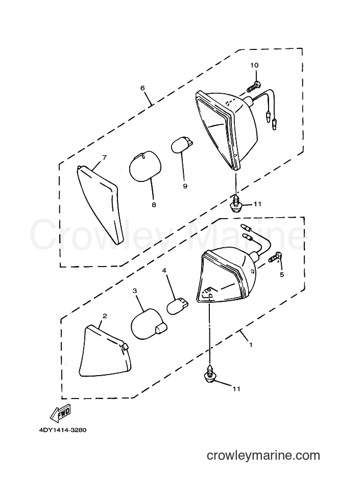 1995 Scooter YA50T - YA50T (4SD1) [999] - FLASHER LIGHT