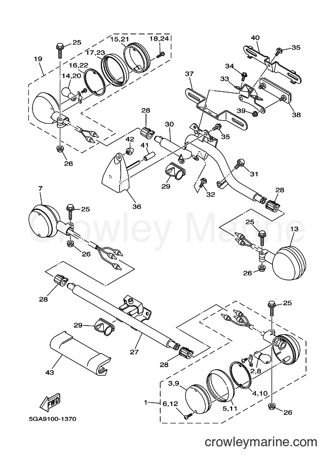 2003 Cruiser XV1600AT - XV1600AT (5GAU) [020] - FLASHER LIGHT