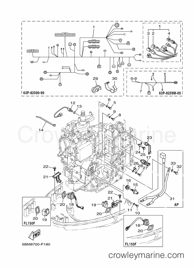 Yamaha Motors F150FET (6BM8) [080] - ELECTRICAL 3