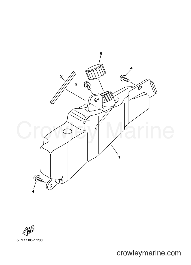 2002 Scooter YJ50R - YJ50R (5PP2) [010] - OIL TANK