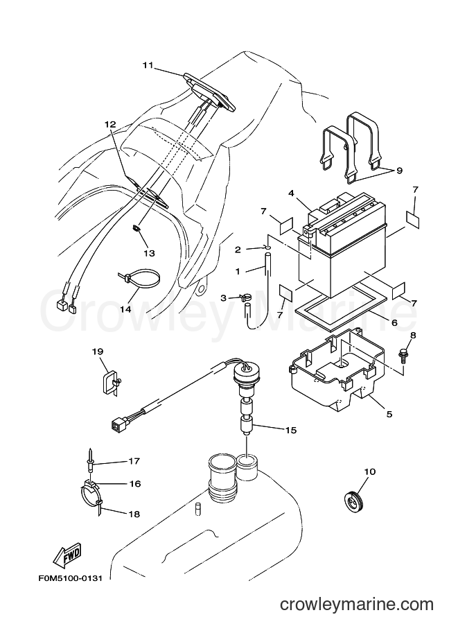 Yamaha Motors JET FOR XL700 (67E5) [04F] - ELECTRICAL 2
