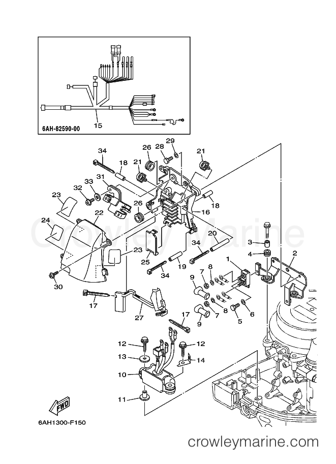 Yamaha Motors F20BEPS (6AH1) [190] - ELECTRICAL 4