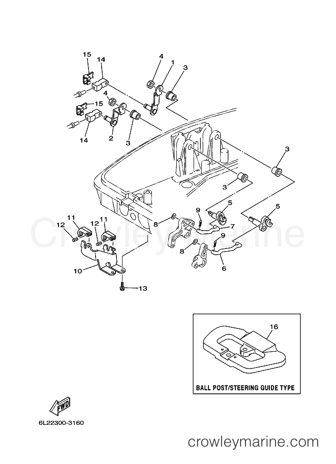 Yamaha Motors 20D '07 (6L36) [090] - CONTROL 2