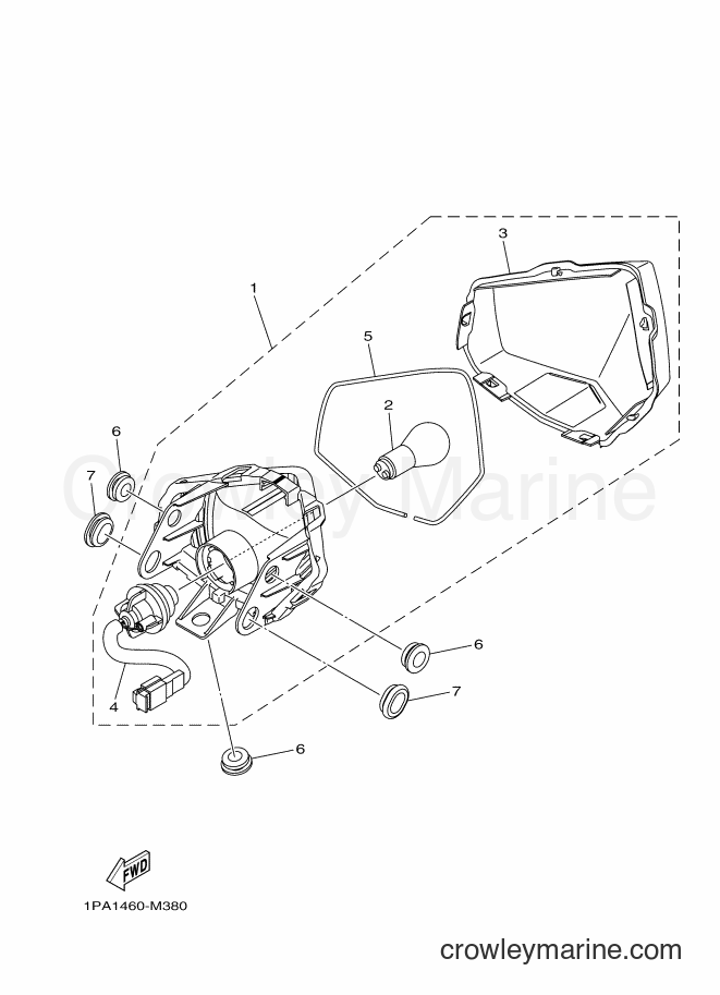 2016 Street Bike FZ150 - FZ150 (2TP5) [010] - TAILLIGHT
