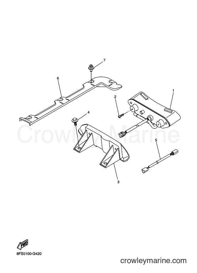 2008 Snowmobile RX10MSA - RX10MSA (8GY4) [010] - TAILLIGHT