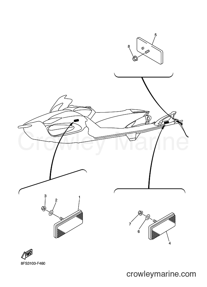 Yamaha Motors RX10M (8FS4) [010] - ELECTRICAL 3