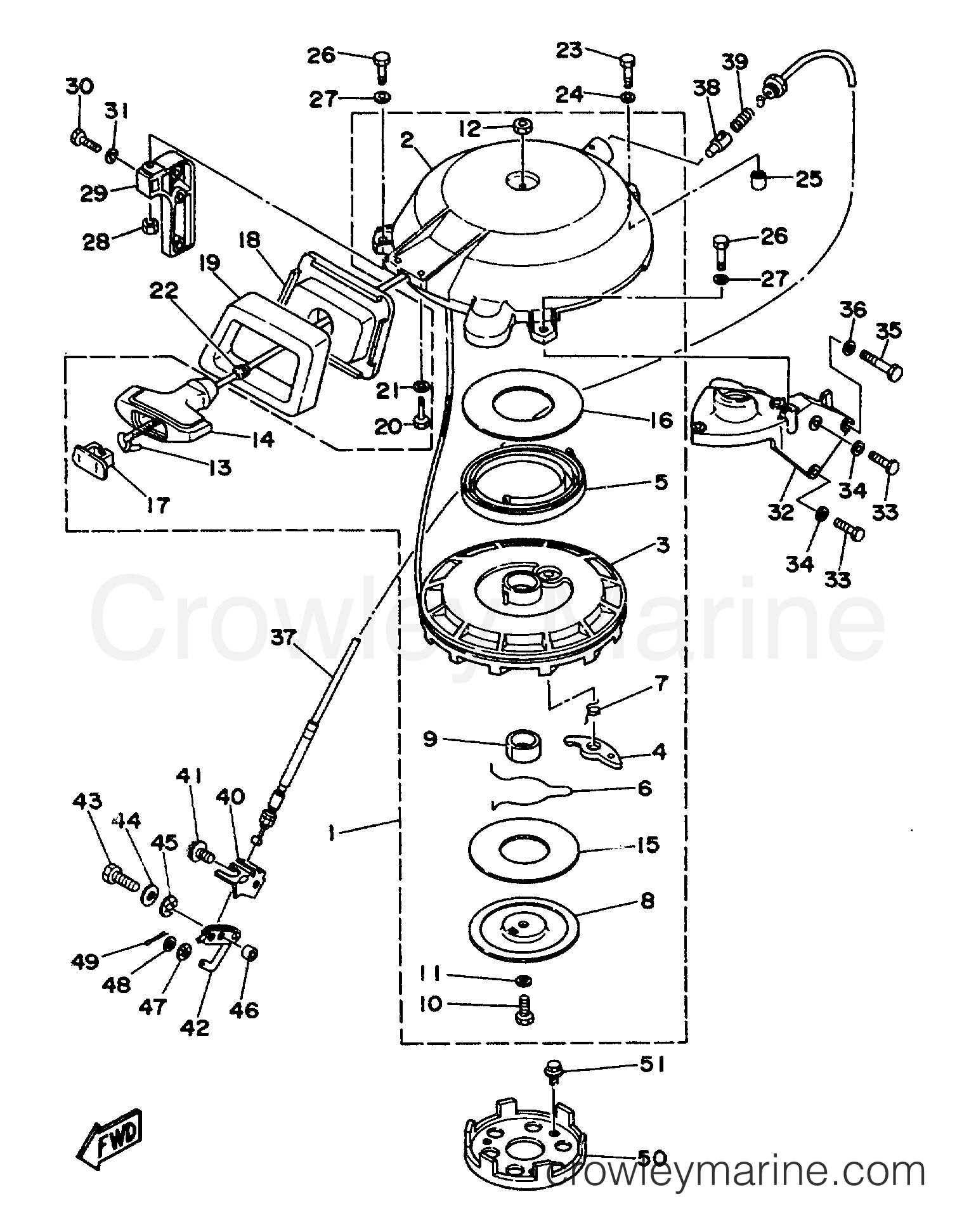 Yamaha Motors C30MLHS - STARTER