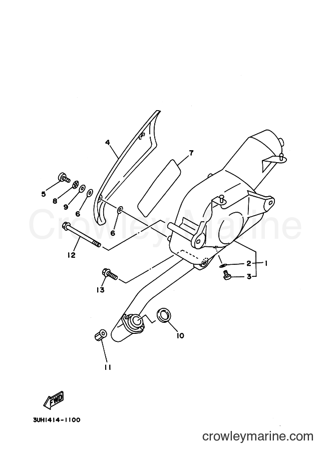 1997 Scooter XC150LC - XC150LC (5EE2) [999] - EXHAUST