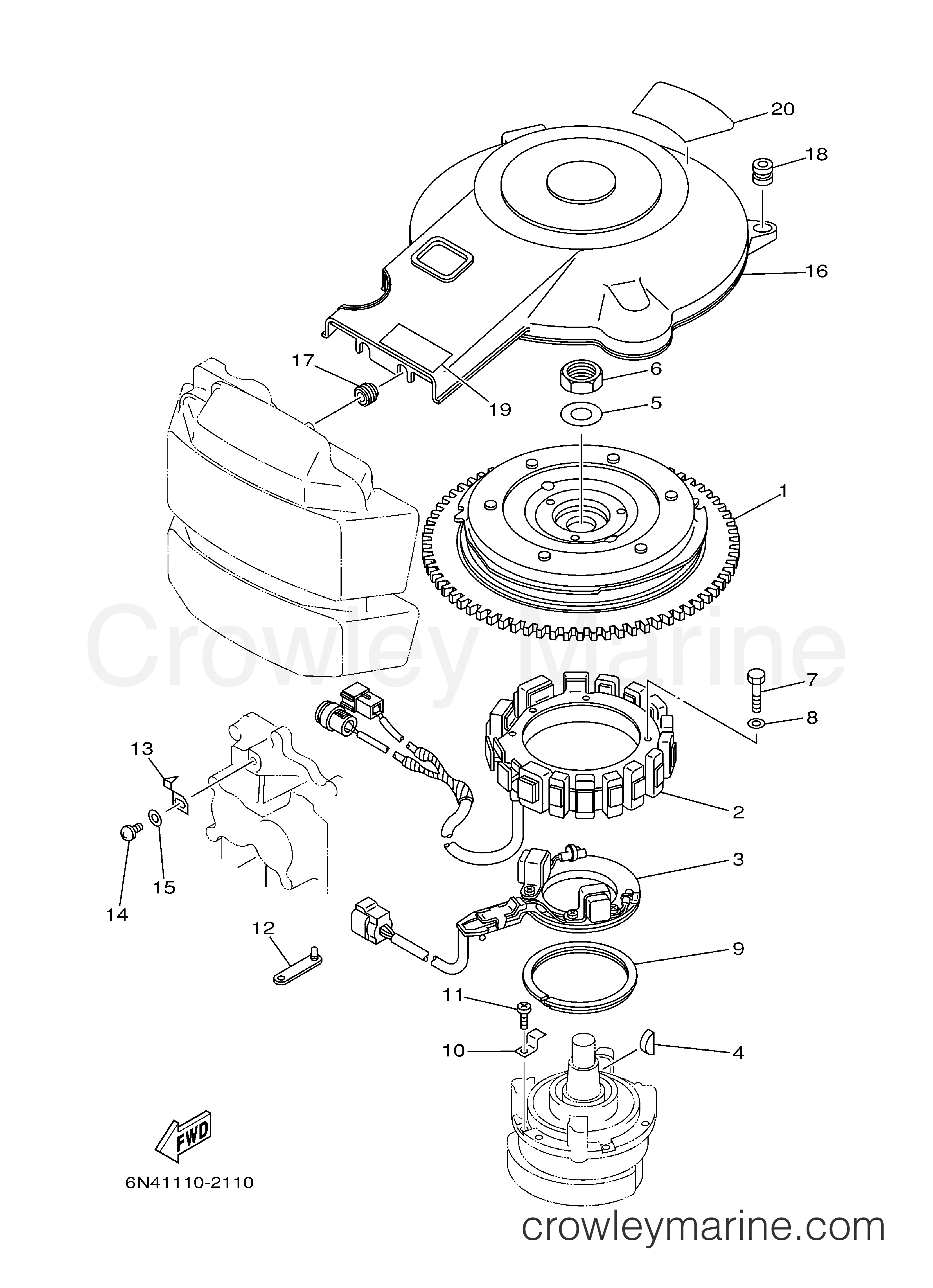 Yamaha Motors 130TXRC - GENERATOR