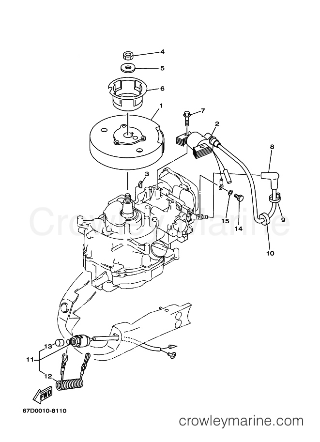 Yamaha Motors F4MLH (67D) [050] - GENERATOR