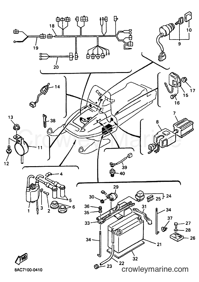 Yamaha Motors VK540E-3 (8ACB) [030] - ELECTRICAL 1