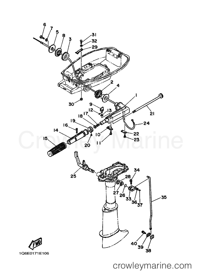 Yamaha Motors 4AC (6E00) [010] - CONTROL