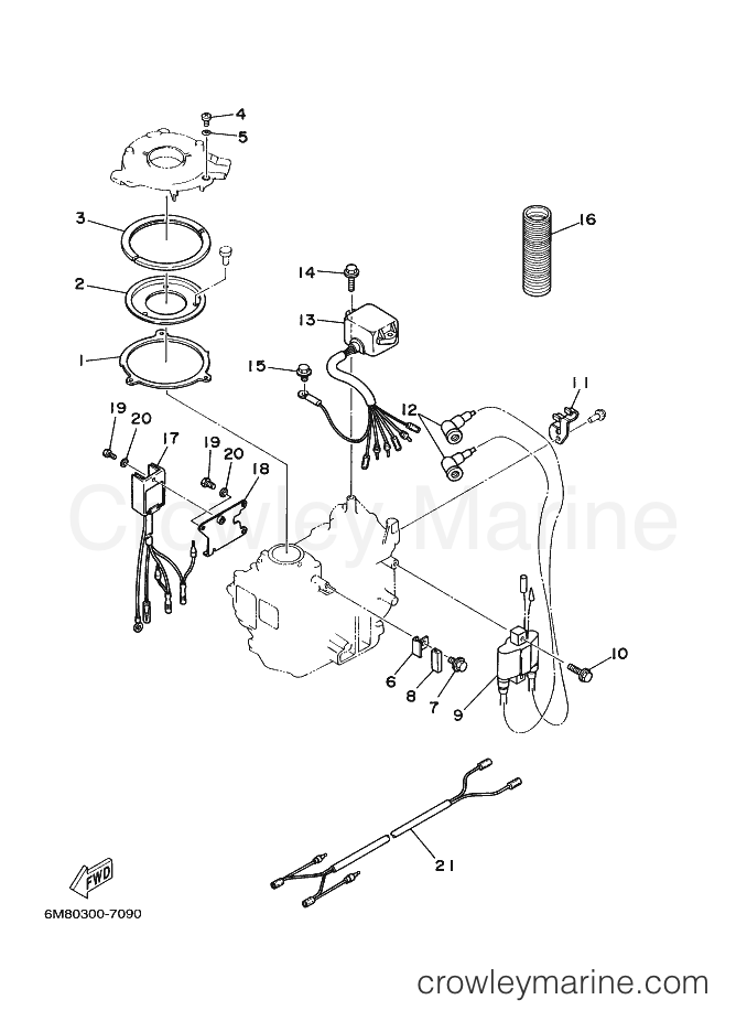 Yamaha Motors 8C (6N00) [140] - ELECTRICAL 1