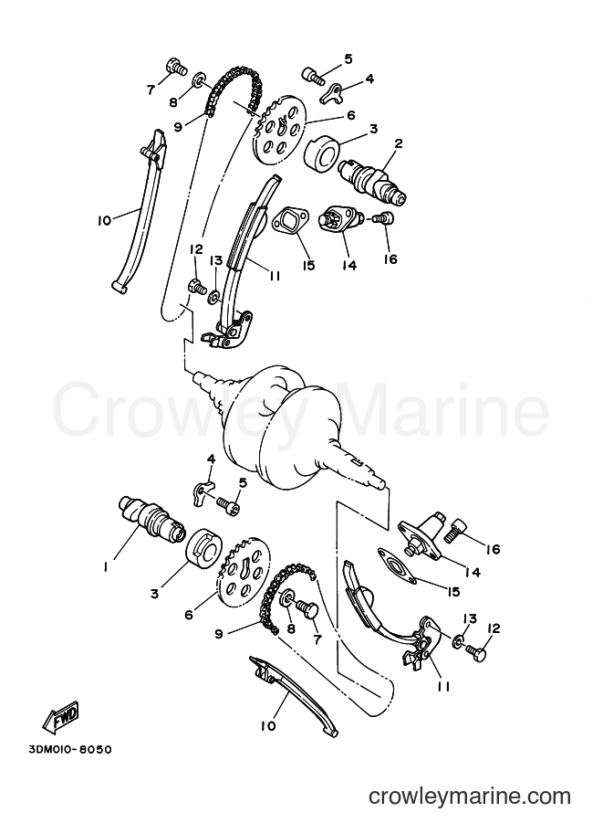 1997 Cruiser XV250S - XV250S (3LSJ) [030] - CAMSHAFT & CHAIN