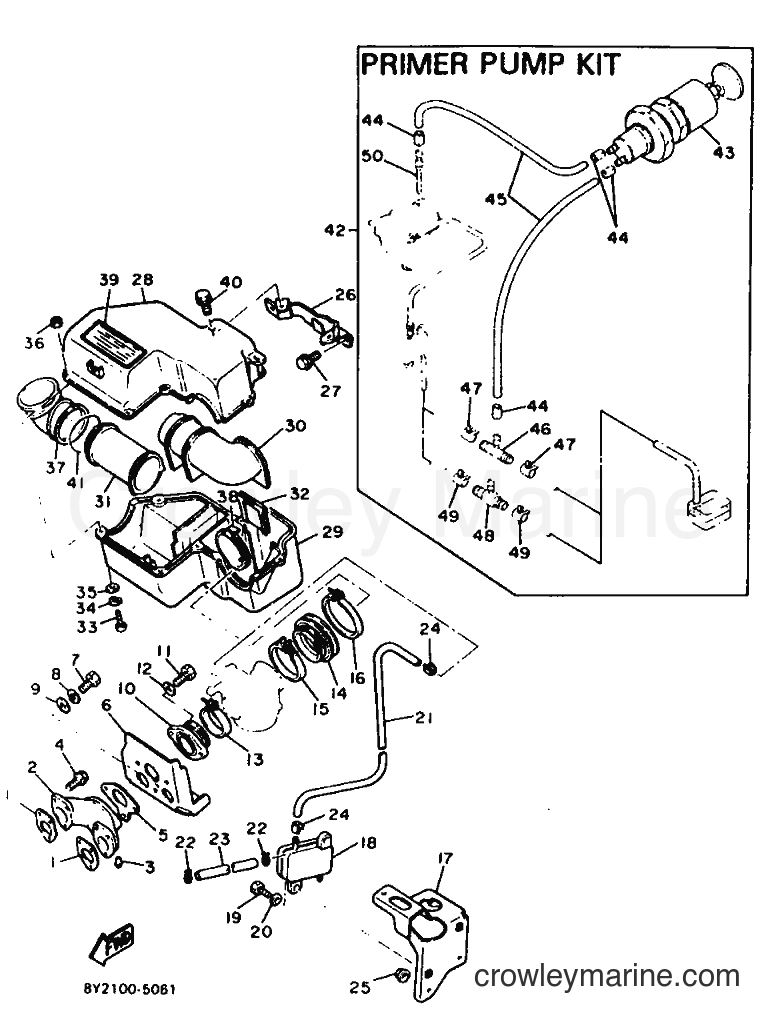 Yamaha Motors ET340 (84F0) [030] - INTAKE