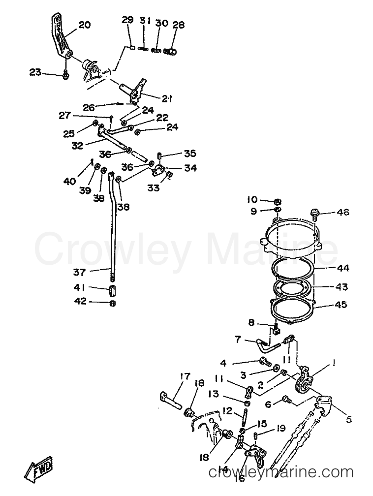 Yamaha Motors 20C (6A9) [999] - CONTROL