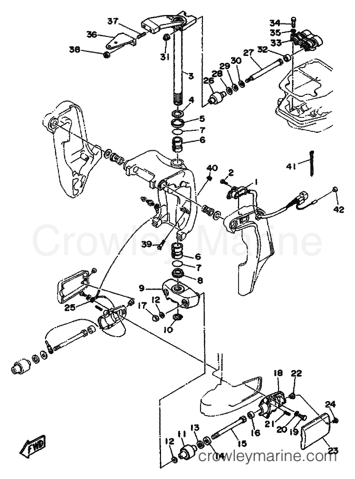 Yamaha Motors 60FEO (6H2) [999] - BRACKET 2