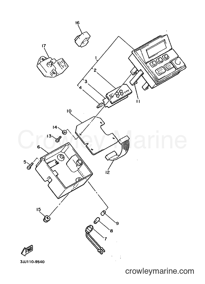 Yamaha Motors XVZ13DA (3JJ6) [010] - CONTROL UNIT