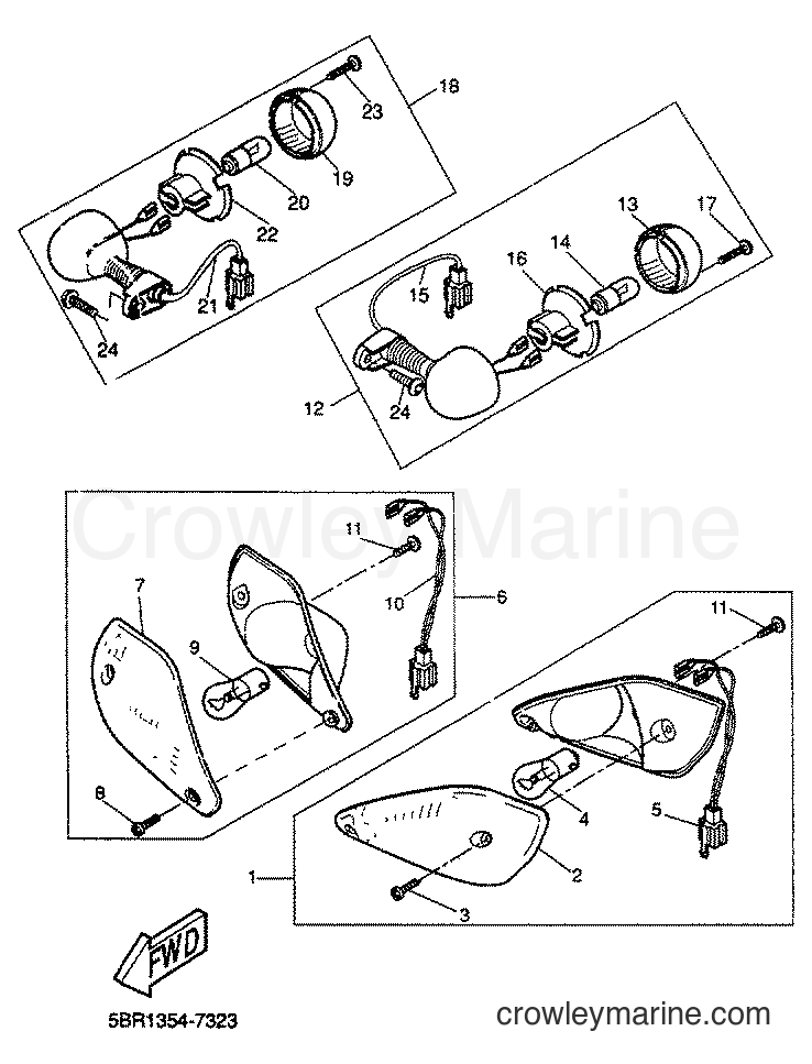 Yamaha Motors YQ50 (5KL4) [010] - FLASHER LIGHT