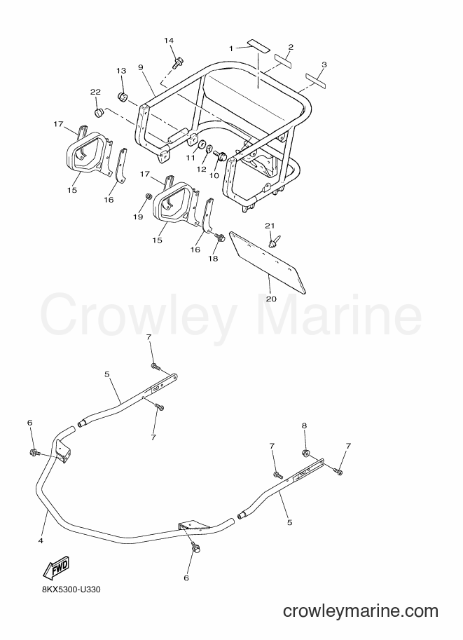 2019 Snowmobile VK540F - VK540F (8KX5) [020] - BUMPER