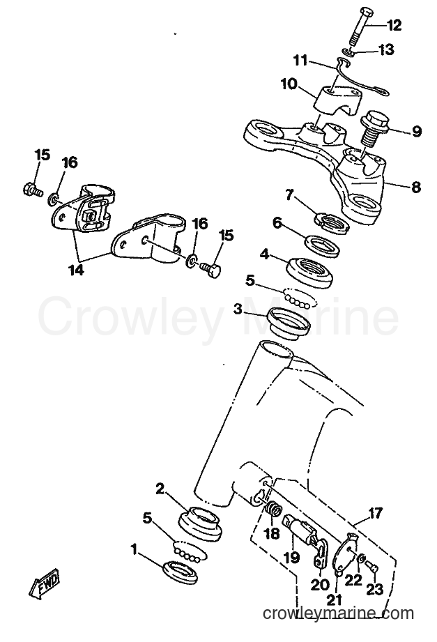 1989 Scooter ME50 - ME50 (3UD1) [999] - STEERING