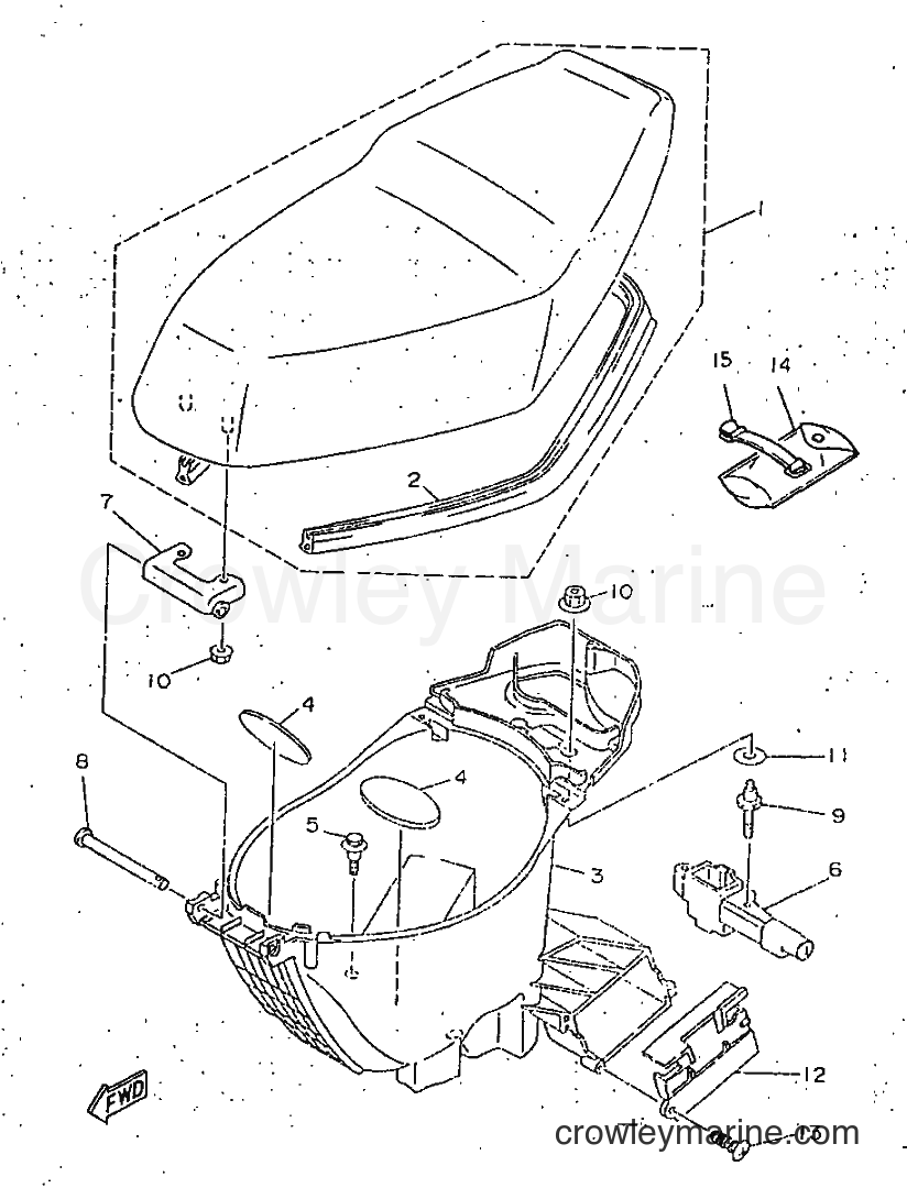 1995 Scooter YA50N - YA50N (3UG2) [999] - SEAT