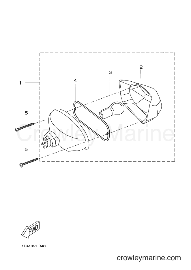 Yamaha Motors DT50RSM (2C31) [010] - TAILLIGHT