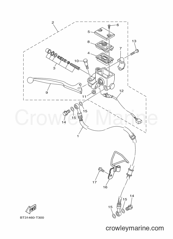 2018 Street Bike VXN155 - VXN155 (BT31) [010] - FRONT MASTER CYLINDER