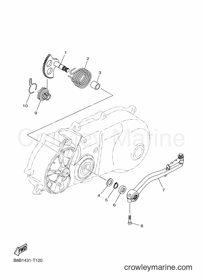 2018 Street Bike LTF125-A - LTF125-A (B8B2) [010] - STARTER