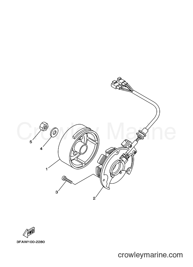 Yamaha Motors YFA1 (3FAY) [020] - GENERATOR